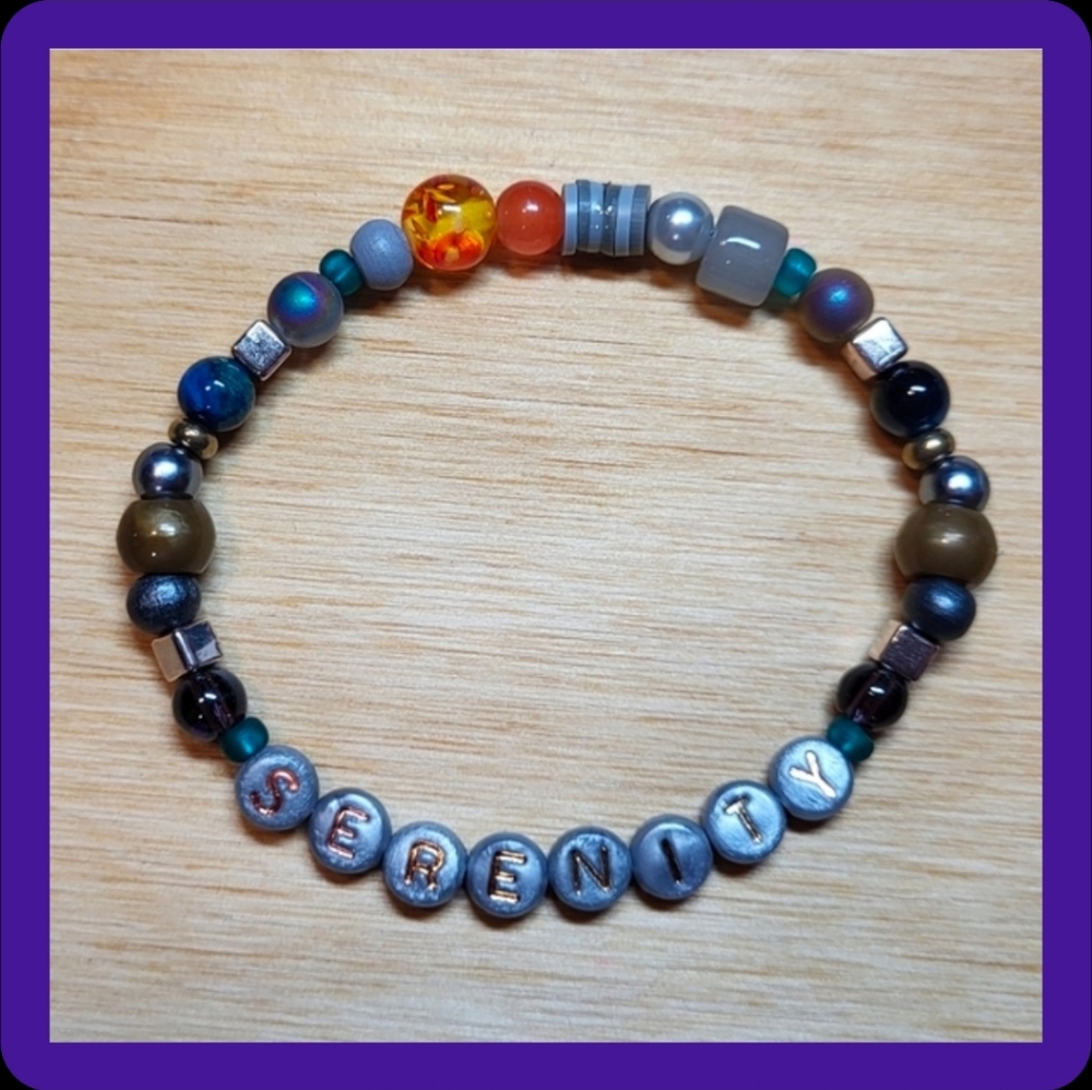 Serenity- Firefly Friendship Bracelet, Multiple Sizes